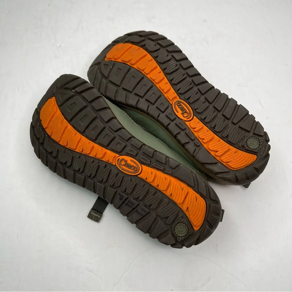 Chaco Kids Odyssey Trail Hiking‎ Water Shoes SandalsOutdoor. Kids size 4 Green